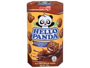 Hello Panda Cocoa Cookies with Chocolate Filling (50g)