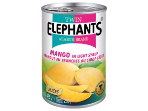 Mango Slices in Light Syrup (425g) - Twin Elephants