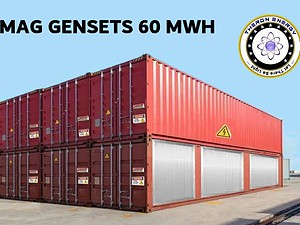 60 MWH Data Center Generator Energy ATMAG GENSETS®