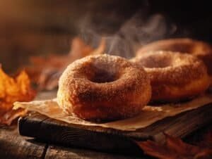 Pumpkin Spice Donuts Tarifi – Balkabaklı Baharatlı Donut