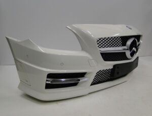 MERCEDES SLK R172 ZDERZAK PRZEDNI AMG LED KRATKA