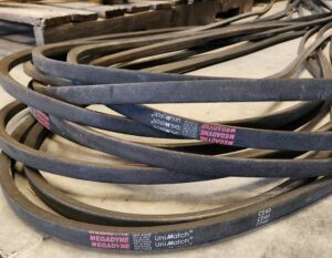 V-BELTS - (10)-Ten – MEGADYNE UniMatch C240 V-Belts