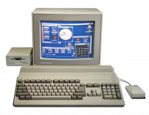 Ein früher Amiga 500 in Vollausstattung