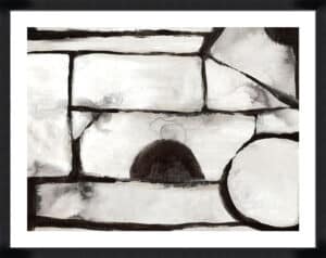 Ancient Pathways II - 5cm White Border