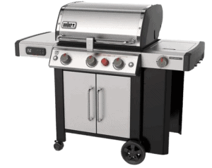 Weber Genesis II SX-335 Stainless 3 Burner Liquid Propane Gas Smart Grill