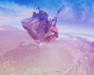 Vuelo en parapente sobre el Teide, una actividad ideal para tus vacaciones en Tenerife