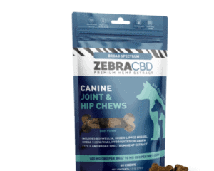 zebra cbd canine chews