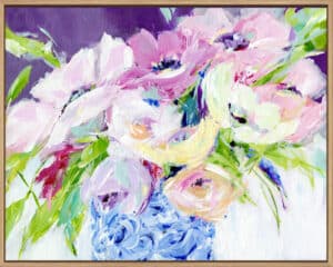 Blissful Bouquet II - Canvas Gallery Natural
