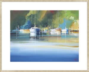 Afternoon Light at Metung - 10cm Mount Board
