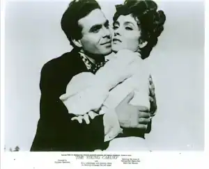 Ermanno Randi e Gina Lollobrigida in una foto pubblicitaria