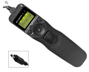 Komfortabler Fernauslöser mit Timer für Nikon-Kameras