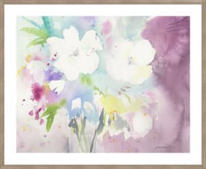 Serenity - 5cm White Border