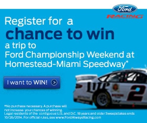 Ford Always Racing Sweepstakes