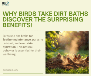 Why Do Birds Take Dirt Baths