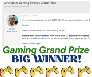 Read more about the article Sweepstakes Advantage News January 25, 2025