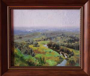 dobrska cliff landscape painting