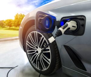 Charging an electric car