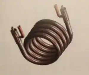 Evaporador coaxial