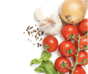 fresh food ingredients