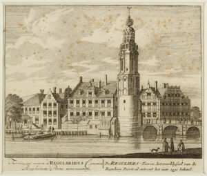 The Reguliers-Tooren, the remnant of the Reguliers Poort: already known around the year 1490