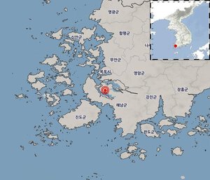 전남 해남 지진