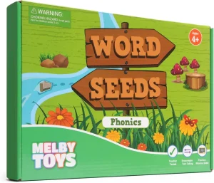 Word Seeds phonics game for kindergarteners