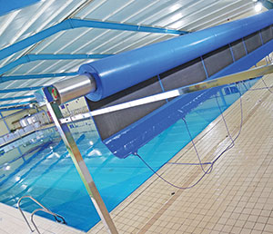 Plastica Pools reel system for Commercial Swimming Pools