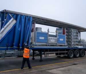 New machine delivery GEDA 1500ZZP Transport Platform