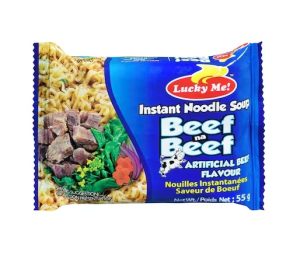 Lucky Me Beef Instant Noodles (55g)