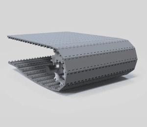 Esteira Modular serie 1050 fechada