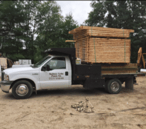Sudbury Cedar Fence Co truck