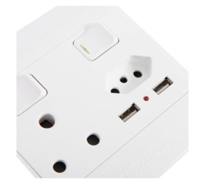 Plug-socket outlet