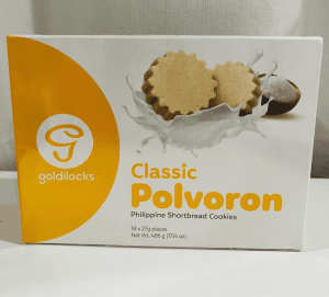 Goldilocks Special Polvoron Philippine Shortbread Cookies (18 pcs x 27 grams)