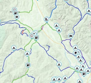 Kimberly BC is a destination hub for cruiser ADV and dual sport motorcycle adventures to ride paved and gravel routes.