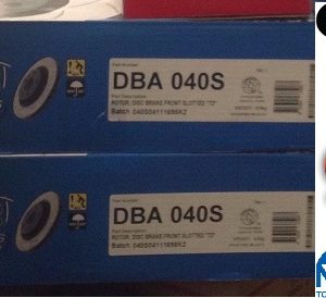 DBA040S T2 FRONT SLOTTED ROTORS suit HOLDEN COMMODORE VT-VZ 296mm