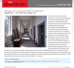 The Düsseldorfer, mein Online-Magazin