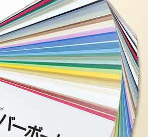 観音製本表紙サンプル　シルバーボード