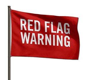 Red Flag Warning Four Point Inspection Form, know your rights with insurance companies and inspectors.