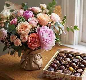 bouquet fiori + cioccolatini