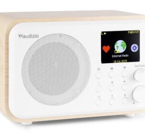 Audizio Venice WIFI Internet Radio with Battery White   102.218