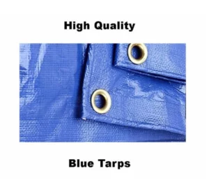 Heavy duty 6mil blue tarps