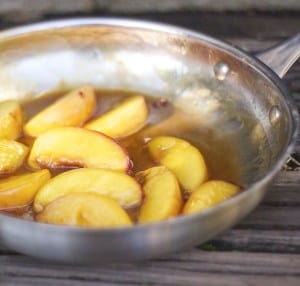 Peaches In Pan