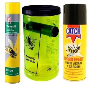 pripravky proti vosam