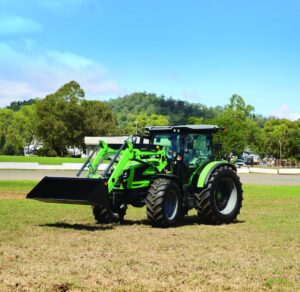Deutz 5105G HD with Loader Fitted