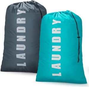 Pack Up Your Dirt: Review of 2 Pack Large Travel Laundry Bags for Camping & Travel