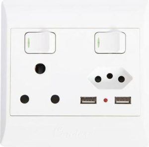 Plug socket combo