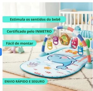 Tapete Musical Sensorial para Bebês