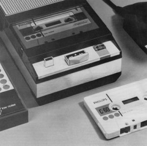 Einer der ersten Philips-Kassettenrekorder aus den frühen 60ern