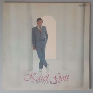 Karel Gott – "Du Bist Da Für Mich" (AMIGA – 8 55 995) Cover Vorderseite