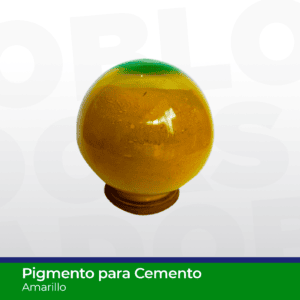 Pigmento para cemento amarillo